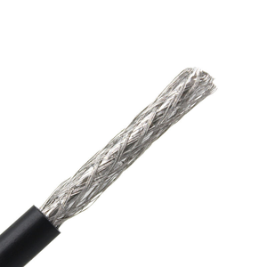 <strong>Copper</strong> Conductor 20 AWG PE Insulation 12V Rated Weave <strong>Wire</strong> Mesh Coaxial Cable CCTV CATV RG59+2C Roll - Product Image 6