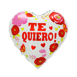 Globo de helio de película de aluminio cuadrado redondo con corazón de <span class=keywords><strong>amor</strong></span> para <span class=keywords><strong>el</strong></span> Día de San Valentín español de 18 pulgadas al por mayor para decoración de bodas - Product Image 5