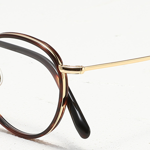 Lunettes de vue rondes pour femmes, monture intégrale, couleur unie, anti-UV, légères, pour un usage quotidien, adaptées aux visages ovales - Product Image 3