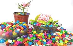 Cailloux d'onyx polis d'agate de couleur naturelle de mélange durable de classe supérieure pour la décoration intérieure pavés et pierres de haute qualité - Product Image 4