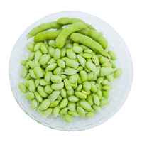 Edamame surgelé IQF en gousses Mukimame, conservant la fraîcheur naturelle et la couleur verte, pour les distributeurs alimentaires en gros, OEM
