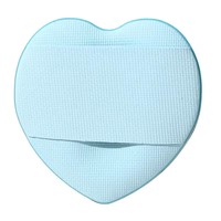 OEM ODM Vente en gros Mini éponge à poudre en forme de cœur pour les doigts, éponge à coussin d'air, éponge à maquillage sans latex sèche et humide, éponge à poudre pour les doigts