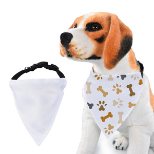 Pañuelo de algodón personalizado con estampado de animales para mascotas, pañuelo para perros y gatos, pañuelo para servicios de fabricación navideña - Product Image 2