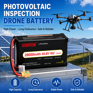 태양광 패널 검사 드론 배터리 45.6V 28000mAh 10C 고출력 충전식 리튬 배터리 팩 (PV 플랜트 UAV 순찰용) - Product Image 2