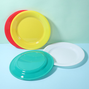 Factory wholesale Disposable Durable 9 Inch Plastic plates Disposable Party Plates