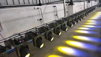 2 Packs de lampe à tête mobile Sharpy Beam 295 9r DMX à double prisme 295W avec étui de vol