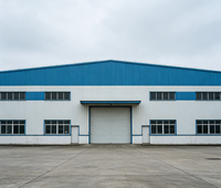 Estructura de Acero Estándar ASTM, Almacén Prefabricado, Taller Industrial Aislado, Resistente al Viento, Personalizado para el Mercado de América del Norte
