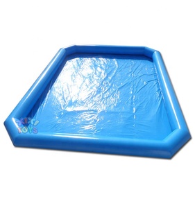 XIXI JOUETS Piscines d'eau rondes gonflables en PVC de 0.9mm durables personnalisées bon marché, piscines gonflables pour parcs aquatiques terrestres - Product Image 3