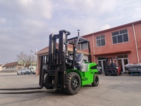 Chariot élévateur diesel CPCD35 de 3,5 tonnes personnalisé en usine pour la logistique, l'entreposage, le transport et la manutention de matériaux industriels