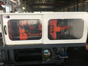 Máquina de moldeo por inyección de plástico, máquina de cierre de botellas de HDPE, 110T - Product Image 2