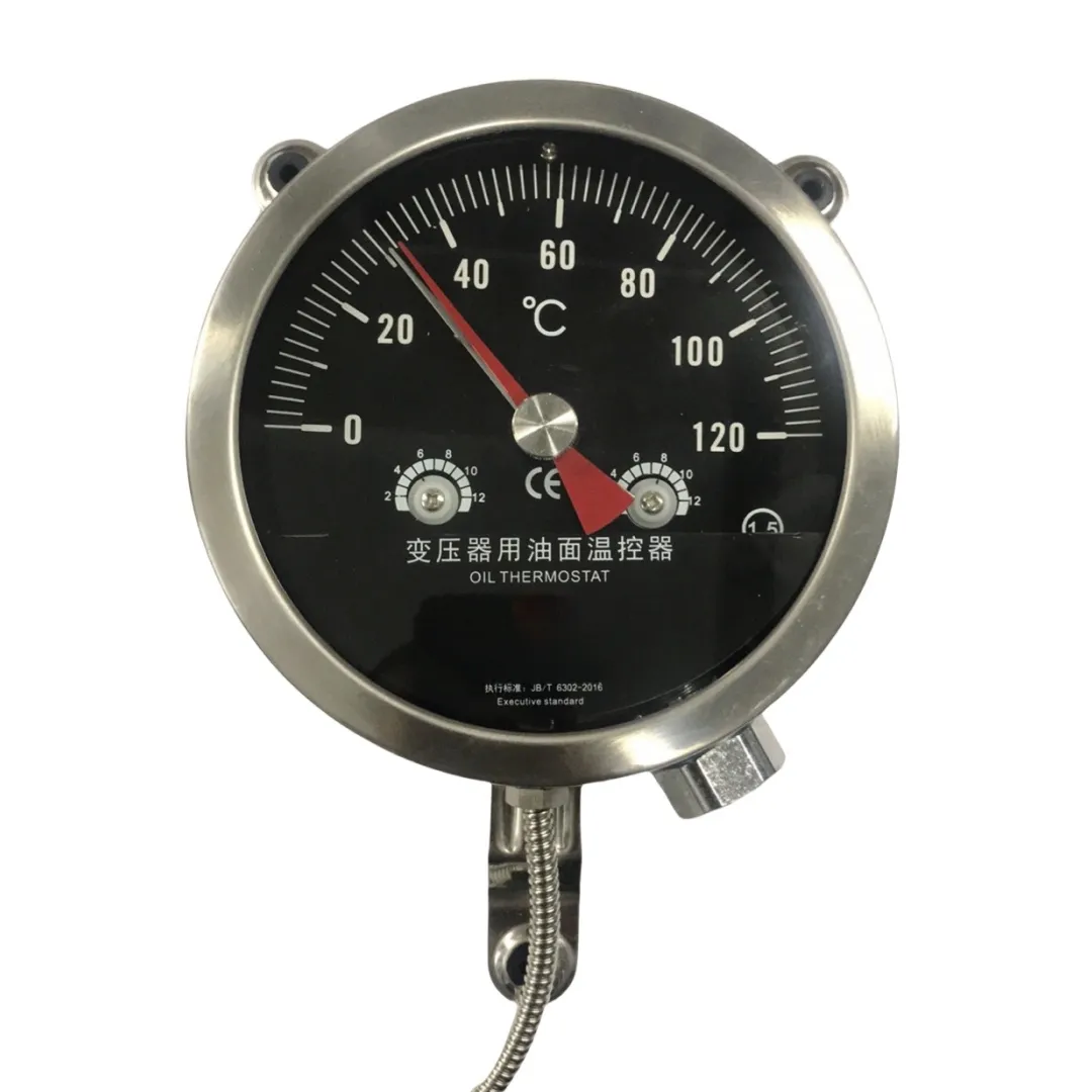 AngeDa Thermomètre à huile pour transformateur WTZK-02 de haute qualité Indicateur de température