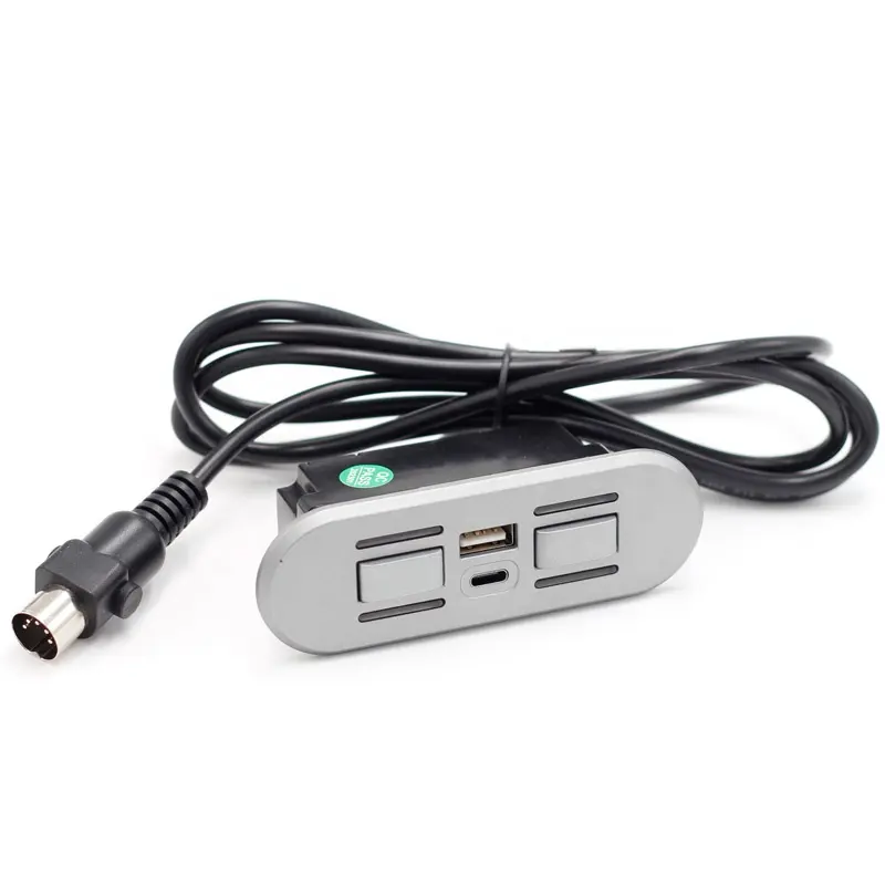 Elektrikli itme çubuğu fonksiyonu kanepe denetleyici anahtarı manuel denetleyici USB tip-c cep telefonu şarj kaldırıcı