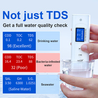 Medidor de calidad del agua LS311 diseñado para agua potable doméstica, como agua del grifo, agua purificada y agua subterránea.