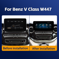 Lecteur multimédia automobile Android 12,3 pouces avec DSP et GPS pour Mercedes-Benz Classe V W446/W447 - CarPlay sans fil 1920x720