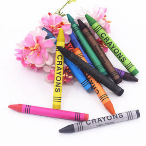 ワックスラウンドクレヨン工場卸売カスタマイズ無毒 - Product Image 5