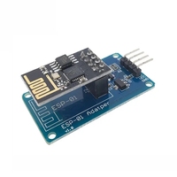 Módulo Adaptador WiFi Inalámbrico Serial ESP8266 ESP-01 3.3V 5V, Adaptadores PCB Esp01 Compatibles