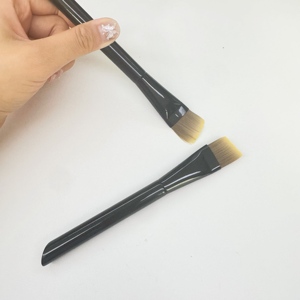 Pennello per trucco con una forma di marca personalizzata di fabbrica con testa piatta e Palette fondotinta liquido - Product Image 3
