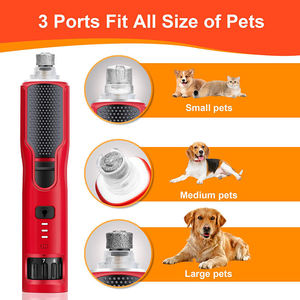 Dog Nail <b>Grinder</b> 7-speed With 360°led Light Super Quiet And Low Vibration Electric Dog Nail Trimmers For Pets Cats Paws Grooming - Product Image 4