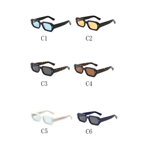 Gafas de Sol <span class=keywords><strong>CY045</strong></span>, Ligeras, Polarizadas TAC, Clásicas, Vintage, Retro, Estilo Años 70, Protección UV400, Rectangulares, Unisex, Moda - Product Image 5