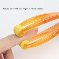 Outil thérapeutique double face Rouleau de massage des doigts des poignets pour soulager les douleurs corporelles Masseur de paume