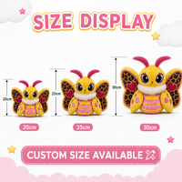 Peluche léopard jaune personnalisée, directement de l'usine, en coton PP, tissu super doux, pour anniversaire, anti-stress, OEM/ODM, marque privée