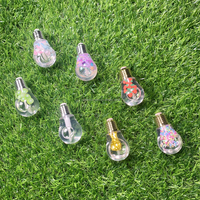 Logo privé personnaliser toute la vente parfum léger unique mignon ampoule violet bleu vert changement de couleur brillant à lèvres clair