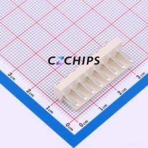 HCZZ0324-8 Wire-to-Board Pin Header Through hole Component (THT),P=3.96mm Connector 1x8P 3.96mm Through Hole VH - Product Image 1