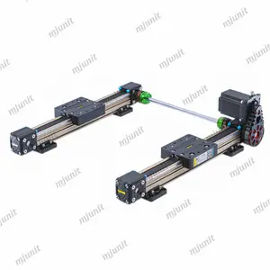 mjunit MJ40 linear guide x axis with fast movement gantry robot for automation machine robotic with 750mm stroke 2 rails