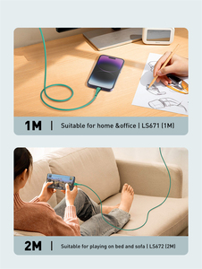 LDNIO LS611 alta qualità ricarica rapida cavo dati Usb Tipo C 3A cavo dati Para Celular accessori comunemente usati per il telefono - Product Image 5