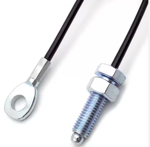 Équipement de gymnastique Pièces de bricolage 5mm 6mm Crochet de câble en acier Borne de connecteur de câble fixe pour câble métallique de gymnastique - Product Image 1