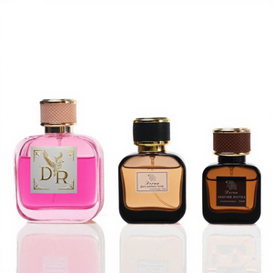 Vide clair En Gros Plat 30ml 50ml 100ml Parfum Étiquette Autocollant De Luxe Parfum Victoria <span class=keywords><strong>Secret</strong></span> Bouteille En Verre Personnalisé avec Boîte - Product Image 2