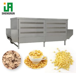 Línea Profesional <span class=keywords><strong>de</strong></span> Extrusión <span class=keywords><strong>de</strong></span> Cereales para Desayuno, Máquina Automática para Secar, Tostar y Rociar Azúcar en Hojuelas <span class=keywords><strong>de</strong></span> Maíz - Product Image 3
