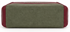 Bolsa de Mano Grande de Lona con Estampado de Algodón Estilo Inglés para Mujer, Ideal para la Playa y Compras, para Todas las Temporadas - Product Image 5