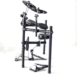 2021 nuevo producto Batería Electrónica <span class=keywords><strong>tambor</strong></span> eléctrico kit de 5 tambores 3 platillos - Product Image 3