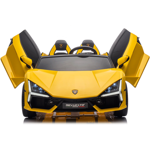 Moteur sans balais 24V14AH 200W Roues pneumatiques pour enfants électriques sous licence Lamborghini Revuelto Ride on Car - Product Image 1