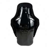Siège de simulateur de course sportif F1 dédié en fibre de verre et daim, non réglable en angle, pour une seule personne