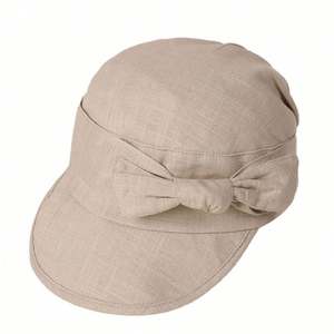 Nouvelle Arrivée 2025 – Chapeau Bob Respirant d'Été pour Femme en Coton et Lin, Style Décontracté et Tendance - Product Image 5