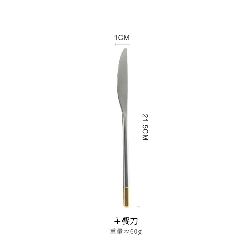 Gold Main course knife