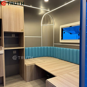 รถเทรลเลอร์สำหรับเดินทางสำหรับครอบครัว4คนรถเทรลเลอร์หรูหรารถบ้านคาราวานอลูมิเนียมขนาด4x4 - Product Image 6