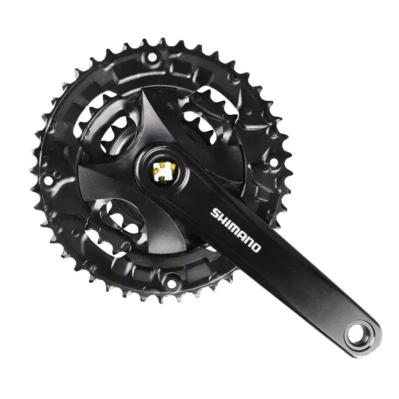 Shimano FC-MT101 Crankset Mountain Bike Sprocket 9 speed 27 speed crankset 170mm crank 44-33-22T For MTB Accessories