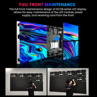 Pantalla QDCOB para Escenario Principal de Iglesia DDW, Instalación Fija en Interiores, Pantalla HD para Adoración, Fondo de Púlpito, Video Wall