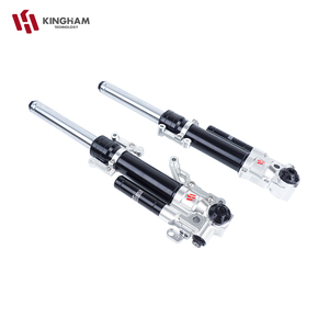 โช้คอัพห<span class=keywords><strong>น</strong></span>้า KINGHAM <span class=keywords><strong>PCX</strong></span> แบบปรับแรงอัดได้ สำหรับ PCX150 <span class=keywords><strong>160</strong></span> โช้คอัพมอเตอร์ไซ<span class=keywords><strong>ค</strong></span>์ประสิทธิภาพสูง - Product Image 4