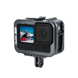 <span class=keywords><strong>Telesin</strong></span>-carcasa protectora de Metal para <span class=keywords><strong>GoPro</strong></span> Hero <span class=keywords><strong>11</strong></span>/10/9, marco de Metal para cámara - Product Image 2