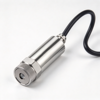 CE Triaxialer Vibrations- und Temperaturtransmitter 10-1,6kHz Sensor OEM 304L Edelstahl Industrieausrüstung Vorhersagefähig