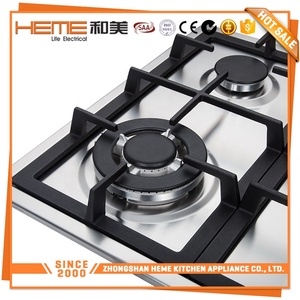 <b>Kitchen</b> Appliances Stainless Steel Top Gas 90cm 6 Burner Cooktops - Product Image 3