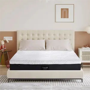 Hochwertige Heiz matratze Gel Memory Foam Matratze Queen Size Imitation Seidenstoff High Density Memory Foam Matratze