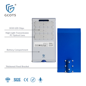 ไฟถนนโซลาร์เซลล์ GCOTS 18V รุ่น Professional Warm White สำหรับสวนและถนน แบบ All in Two LED 120w โคมไฟภายนอกอาคาร รุ่น SL-XG แบบแยกส่วน - Product Image 4
