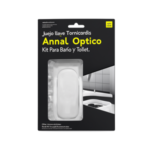 Kit di viti per WC a parete in plastica, stile semplice, per accessori da bagno - Product Image 2