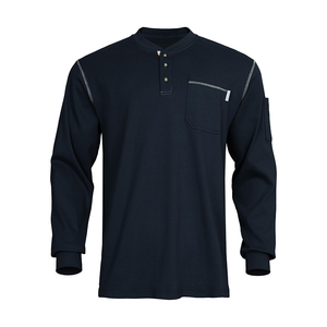 Nhà máy cung cấp Áo sơ mi giản dị chống cháy Phi Hành Đoàn t Áo Sơ Mi Hàn làm việc FR chống cháy Áo sơ mi FRC - Product Image 4