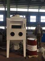 Máquina de Sandblasting Móvil K-1000, Cabina de Sandblasting Manual a Presión